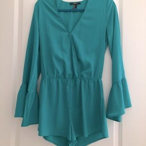 Teal Romper